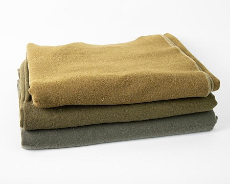 Military Hospital Blankets Olive Green (priced individually)